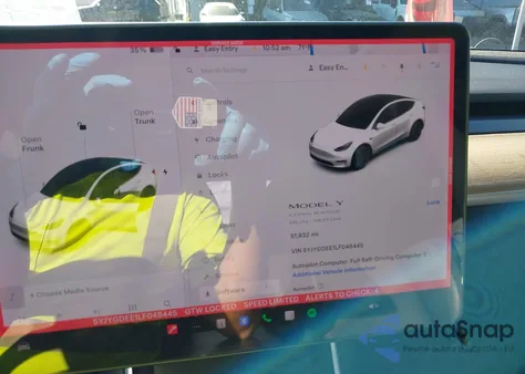 2020 Tesla Model Y Long Range Dual Motor All-Wheel Drive from USA, damaged, VIN 5YJYGDEE1LF048445